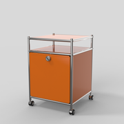 Storage Cart Orange
