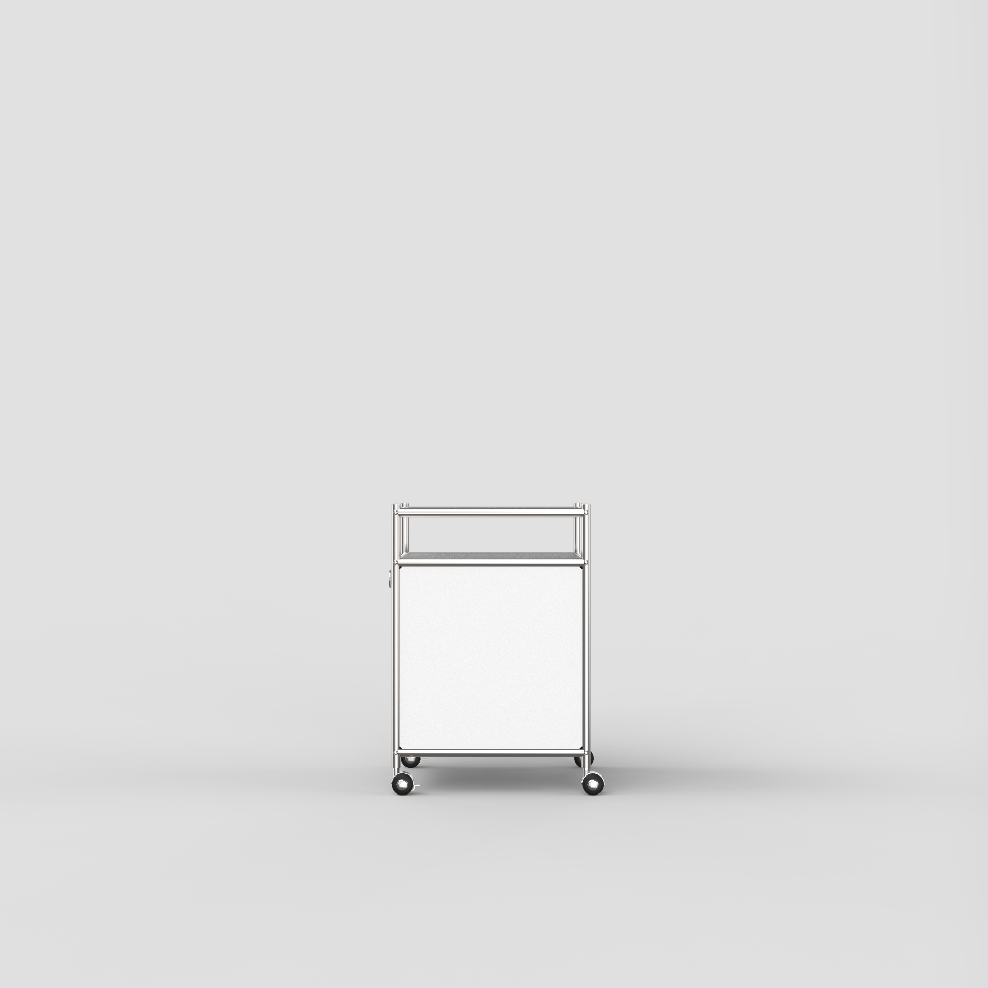 Storage Cart Blanc