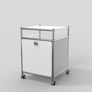 Storage Cart Blanc